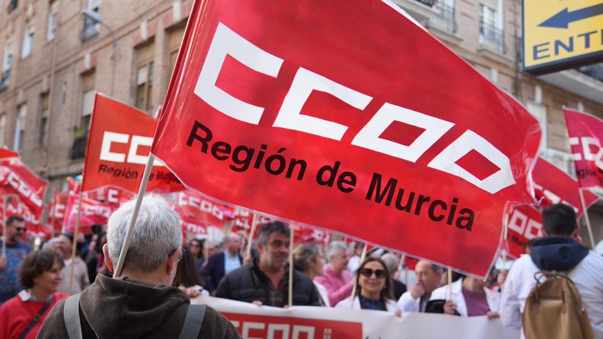 CCOO Región Murcia tweet media