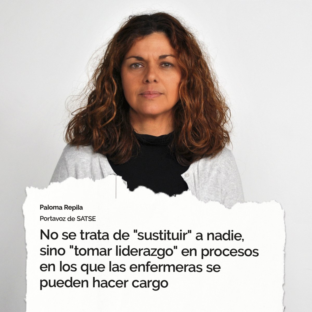 Y tú, ¿también crees que debería aumentar la autonomía de las enfermeras?

Nuestra portavoz, Paloma Repila, explica en <a href="/el_pais/">EL PAÍS</a>  la necesidad de adaptar los modelos de atención a las capacidades de los profesionales sin sustituir a NADIE

Somos enfermeras

abrv.in/iYm0