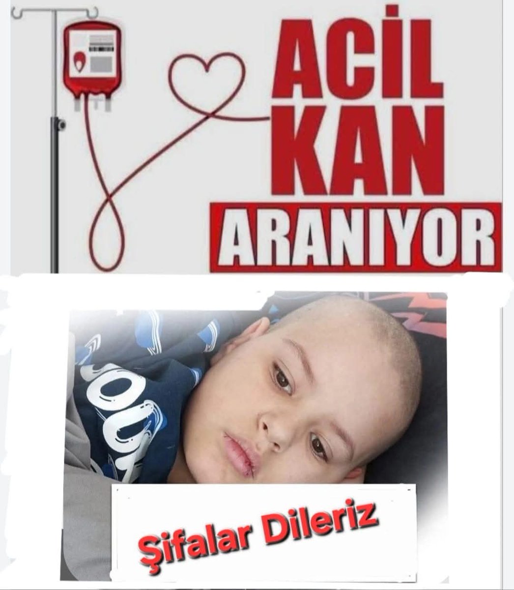 🔴Çok Acil Kana ihtiyaç var 🔴
Ailesinin dostlarının isteği üzerine 
Tekrar Paylaşıyorum DAIMI kana ihtiyaç varmış
Arkadaşlar elden ele yayalım lütfen

İstanbul Medical Park Bahçelievler Hastanesinde Lösemi tedavisi gören Kuzey Makedonya Vatandaşı Hemşehrimiz, Çocuk Hasta; Nikola