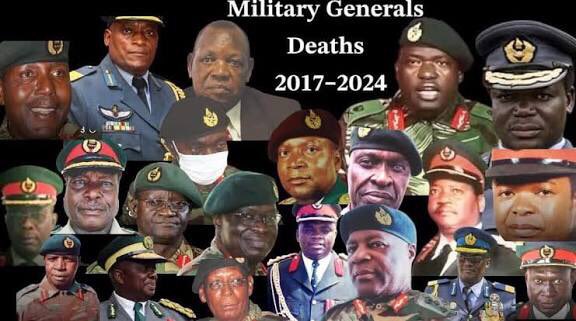 noto2030's tweet photo. Did you know that Zimbabwe 🇿🇼 a peaceful country with no war ,have lost over 70 Military Generals through mysterious assassinations  ,more than Ukraine 🇺🇦 a country which is a battle zone .
#No to Assassinations
#Assassinators must be held accountable
# Ngwarai MaGenerals https://t.co/vUnGlTG9yX