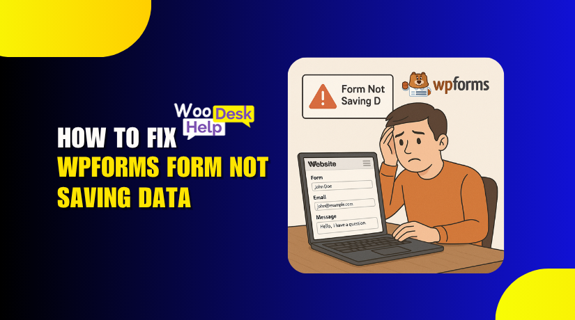 WooHelpDesk's tweet photo. Your WPForms entries are not saving in WordPress?
It’s probably entry storage, cache, or plugin conflicts.
Full fix guide → https://t.co/DtE6hZspgN

#WPForms #WordPressFix #WordPress #WooHelpDesk https://t.co/7NcKvqDlEu