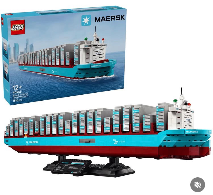 Lego Maersk Duel-Fuel Container Vessel revealed!

1516 Pieces  / $149.99 / 1st March 2026

#Lego #Legonews #Legoleaks