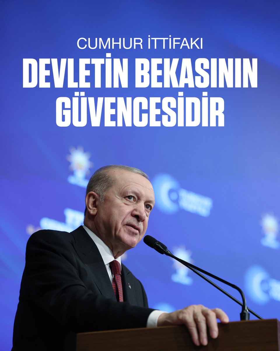AK Parti bugün Türkiye’nin hem en büyük siyasi partisi hem de en kurumsal siyasi hareketidir.

Cumhur İttifakı ise devletimizin bekasının, milletimizin birlik ve dirliğinin en sağlam güvencesidir.