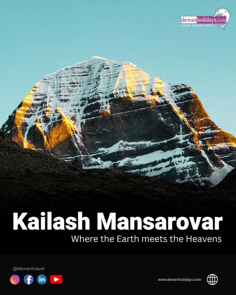 dewantravel's tweet image. Kailash Mansarovar — where the Earth meets the Heavens, a journey of faith, peace, and divine awakening 🕉️🏔️ 

#KailashMansarovar #SpiritualJourney #DivineTravel #SacredMountains #FaithAndTravel #PilgrimageTour #InnerPeace #HimalayanSpirituality #SoulfulTravel #IncredibleIndia