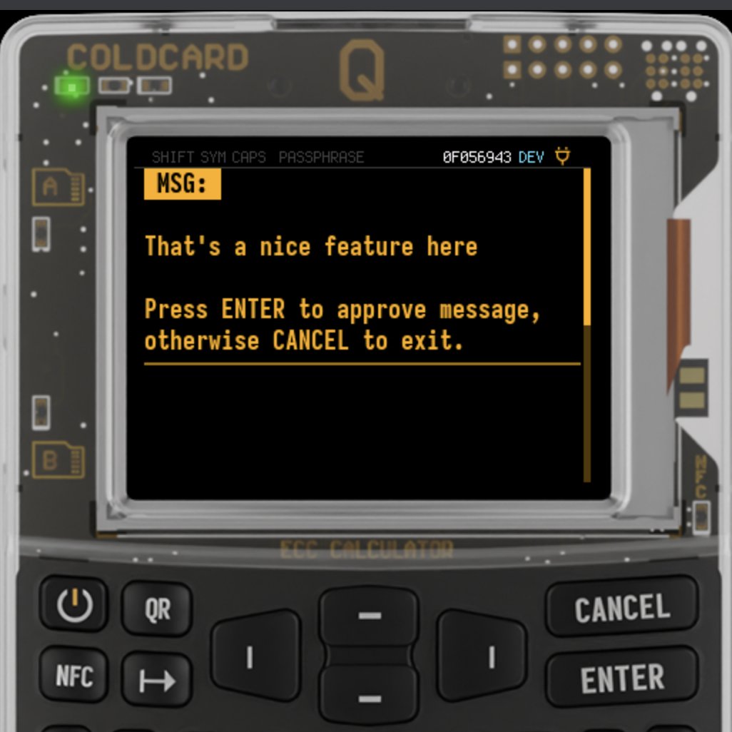 Fast work by <a href="/COLDCARDwallet/">COLDCARD</a>