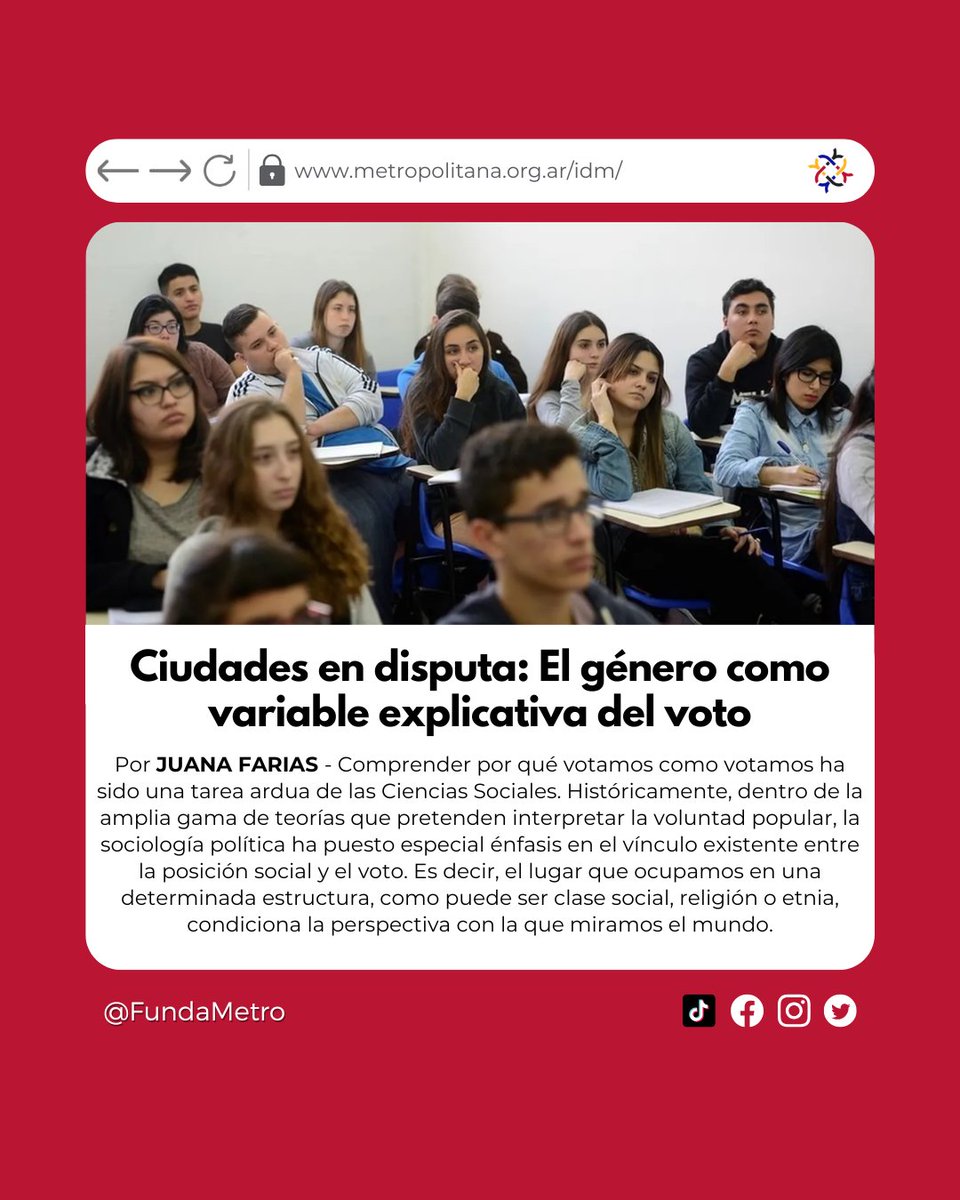 Fundación Metropolitana tweet media