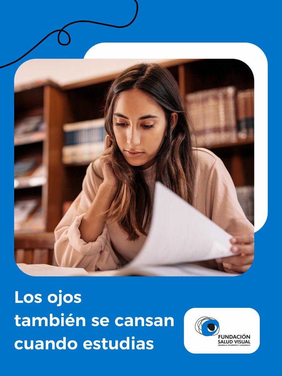 📖👁️ Durante la época de exámenes, recuerda parpadear con frecuencia, hacer pausas visuales y mantener una distancia adecuada con los libros o pantallas.

Estudiar bien también es cuidar la vista.

#Funsavi #Visión #SaludVisual #Estudio