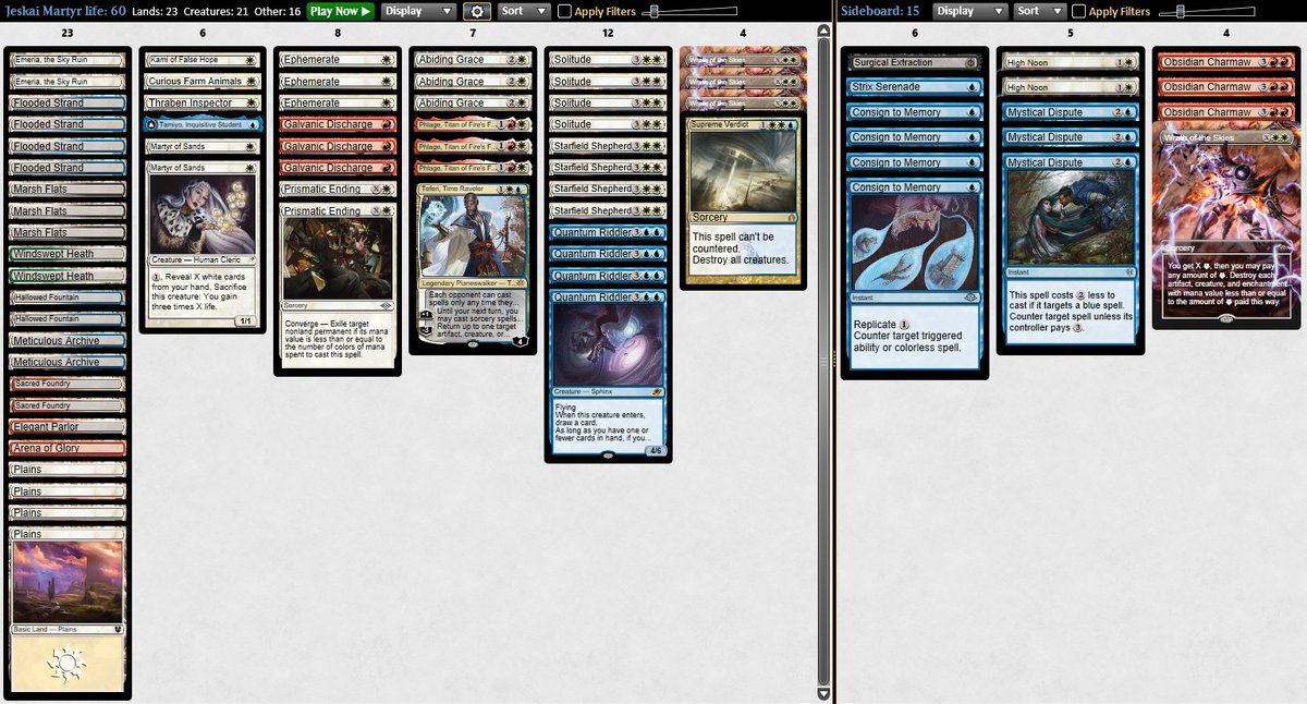 Jeskai Martyr life mejorada después del "no changes"🔥