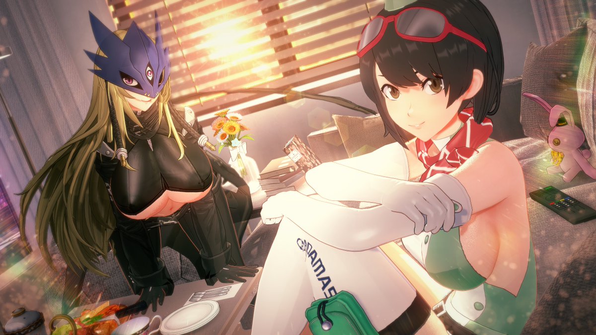 デジモンから
結城カナン＆ベルスターモン

キャラ＆シーンデータをお借りして
私好みに加工・編集をしております。
#結城カナン #ベルスターモン #デジモン