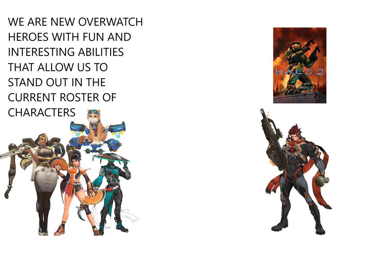 New Overwatch season is kinda cool. Really like new Master Chief hero they added