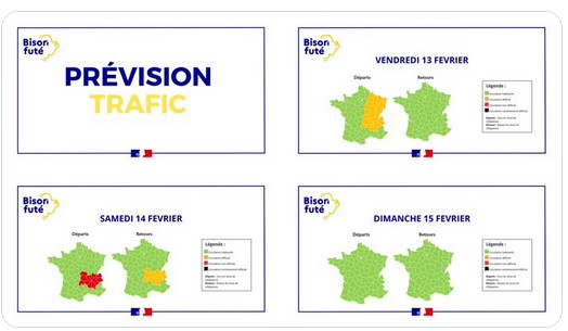 Image de Préfet Nouvelle-Aquitaine et Gironde - ℹ️🟩#InfoTrafic | Pour ce 2è week-end des départs en vacances d'hiver, la circulation sera fluide en