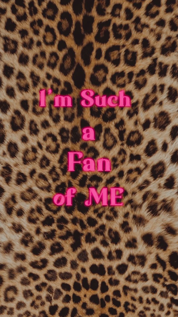 I love me real bad 💕