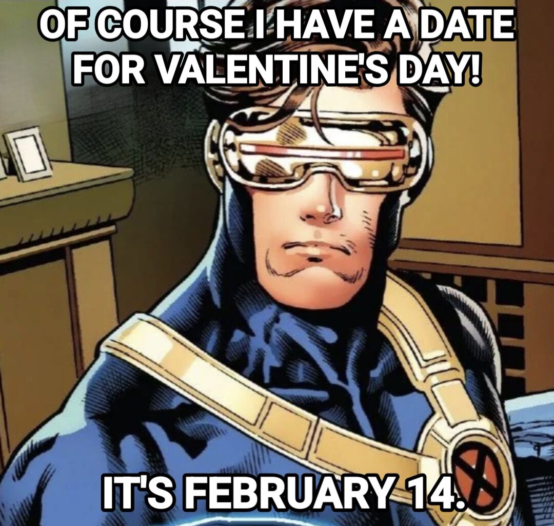 PunkerDuckie's tweet image. Duh. 

#cyclops #xmen #valentines