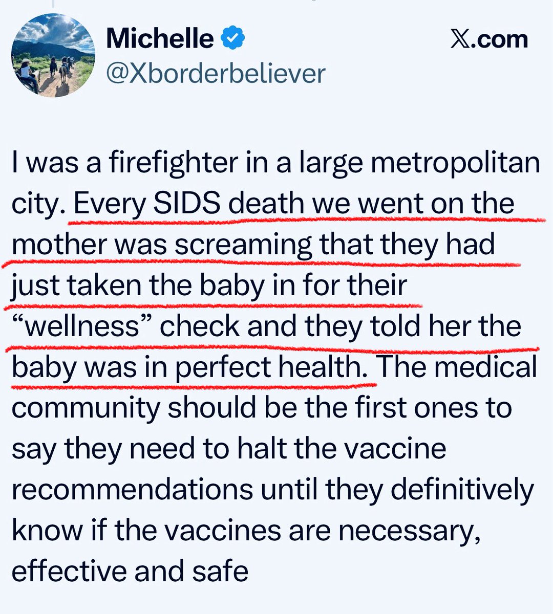 Pediatricians use vaccines to kill over 3,500 infants every year. This is not health care. This is the slaughter of the Holy Innocents. Every psychopathic scumbag pediatrician should be charged with murder, especially since they know exactly what they’re doing.