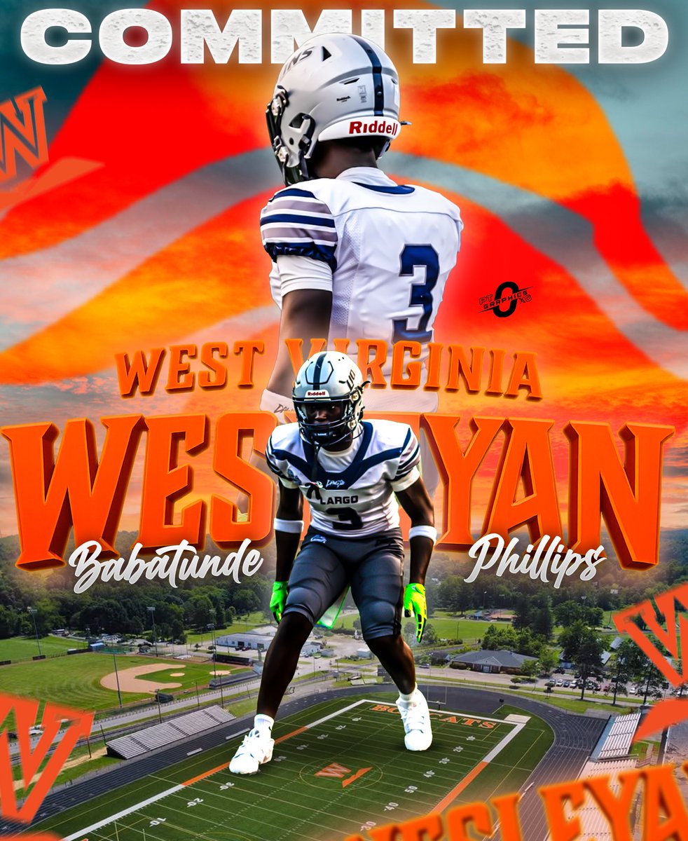 Blessed to announce that I am officially committed to West Virginia Wesleyan University! Thankful for God, my family, friends, teammates, and all my coaches who believed in me and pushed me every step of the way. The journey continues. <a href="/coachthomaslhs/">Derron Thomas</a> <a href="/CoachMottIV/">Mott Gaymon IV</a> <a href="/WVWCFB/">WVWC Football</a>
