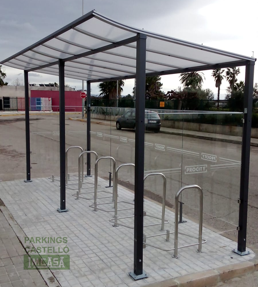 CastelloImcasa's tweet photo. Instalamos #marquesina para bicicletas 🚲 en la localidad de Guadassuar, en Valencia, junto con 6 unidades de aparca bicicletas modelo Duo con material inoxidable.
Soluciones de seguridad y aparcamiento de bicicletas destinadas a ayuntamientos, empresas, centros comerciales... https://t.co/1wtnQPoO16