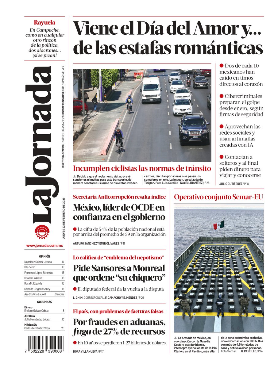 La Jornada tweet media