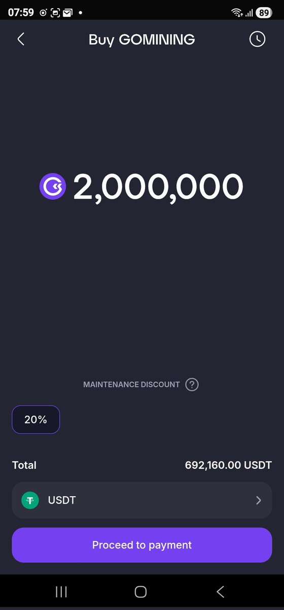 dousa666's tweet image. 🚨 WHALE ALERT 🚨
Massive purchase detected in #GoMining:
💰 Amount: 2,000,000 $GOMINING
💵 Value: ~$692,160 USDT
The ecosystem is more alive than ever! 🚀🔥 $GOMINING #gomining