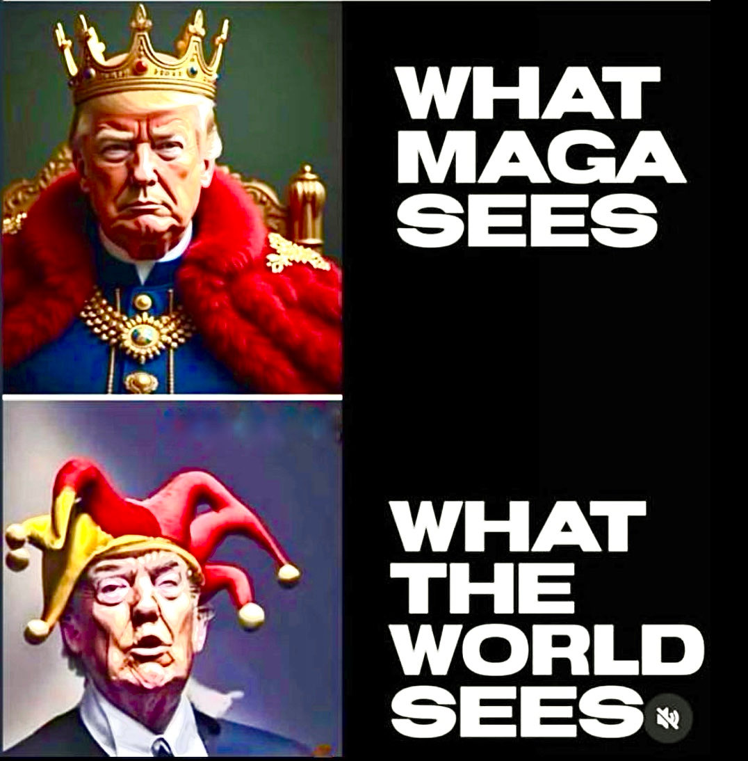 Here’s your fearless leader #MAGA
He’s a joke. #Trump