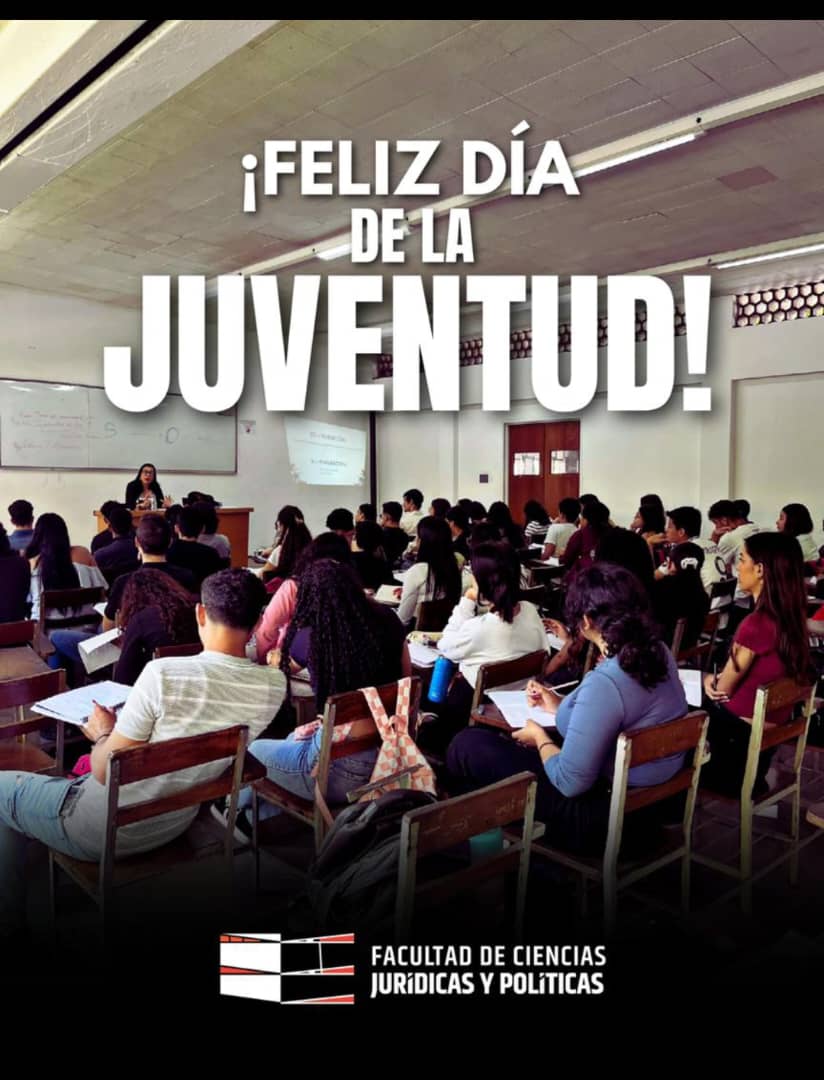 Felicitaciones a todos los jóvenes venezolanos. Vaya mi admiración y respeto hacia todos aquellos que luchan por alcanzar sus sueños en medio de tanta dificultad; y en especial a quienes además suman esfuerzos para lograr una Mejor Venezuela, libre y próspera.