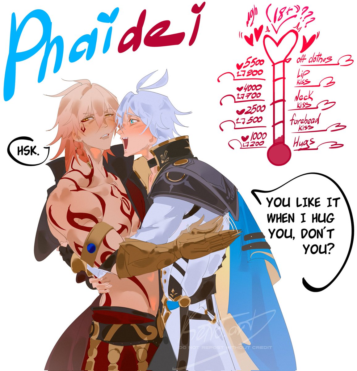 YOU REALLY SURPRISED ME

#phaidei #Phainon #Mydei #honkaistarrail