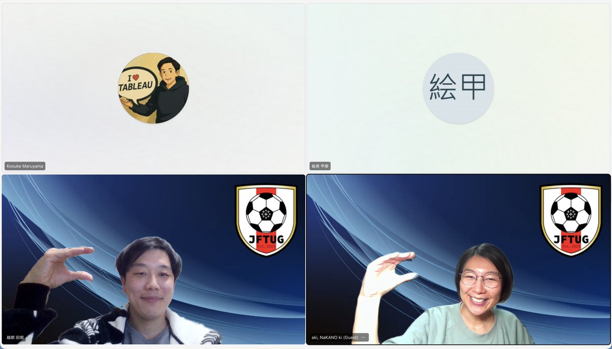 Japan Football Tableau User Group tweet media