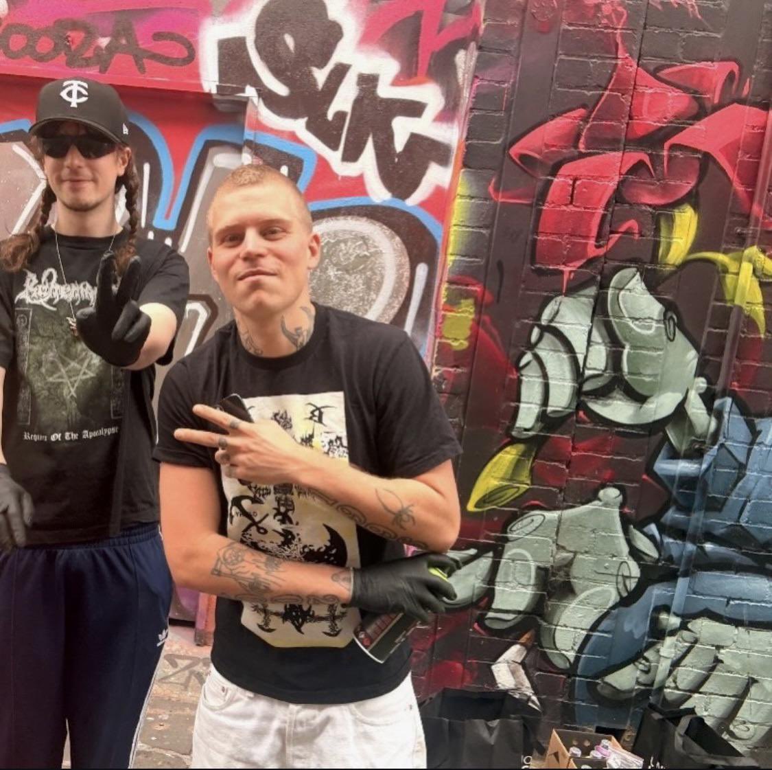 yungleanbrasil's tweet photo. Yung Lean and Bladee stun in new photo https://t.co/487oKFL4HD
