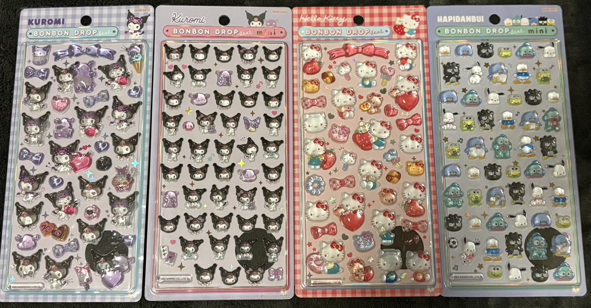 ゲリラ🍌もうすぐ8000フォロワー様💥

💥ボンボンドロップシール🎁企画💥

おひとり様1個×計5名⚠️
・しずくちゃん4種
・サンリオ4種
・シークレット㊙️も⁈
（スタバ🎫への変更◯）

条件：フォロー&amp;リポスト💫
締切：2/15 23:00まで

RP数に応じて、当選者数&amp;レアシールの