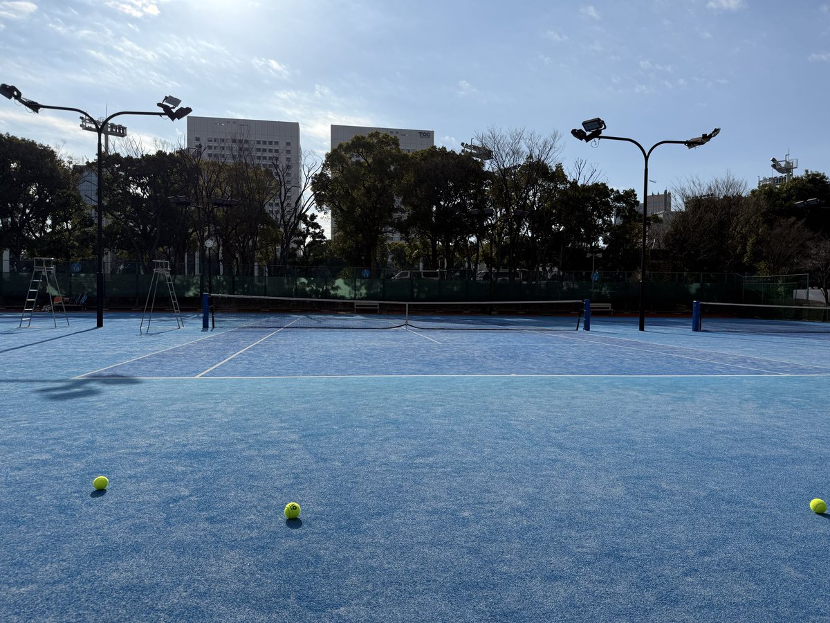 KanamiNishimura's tweet photo. 今日は有明のオムニで練習でした🥺🎾
こっち側凄く懐かしい🥹🥹 https://t.co/uOWVu6ZbPi