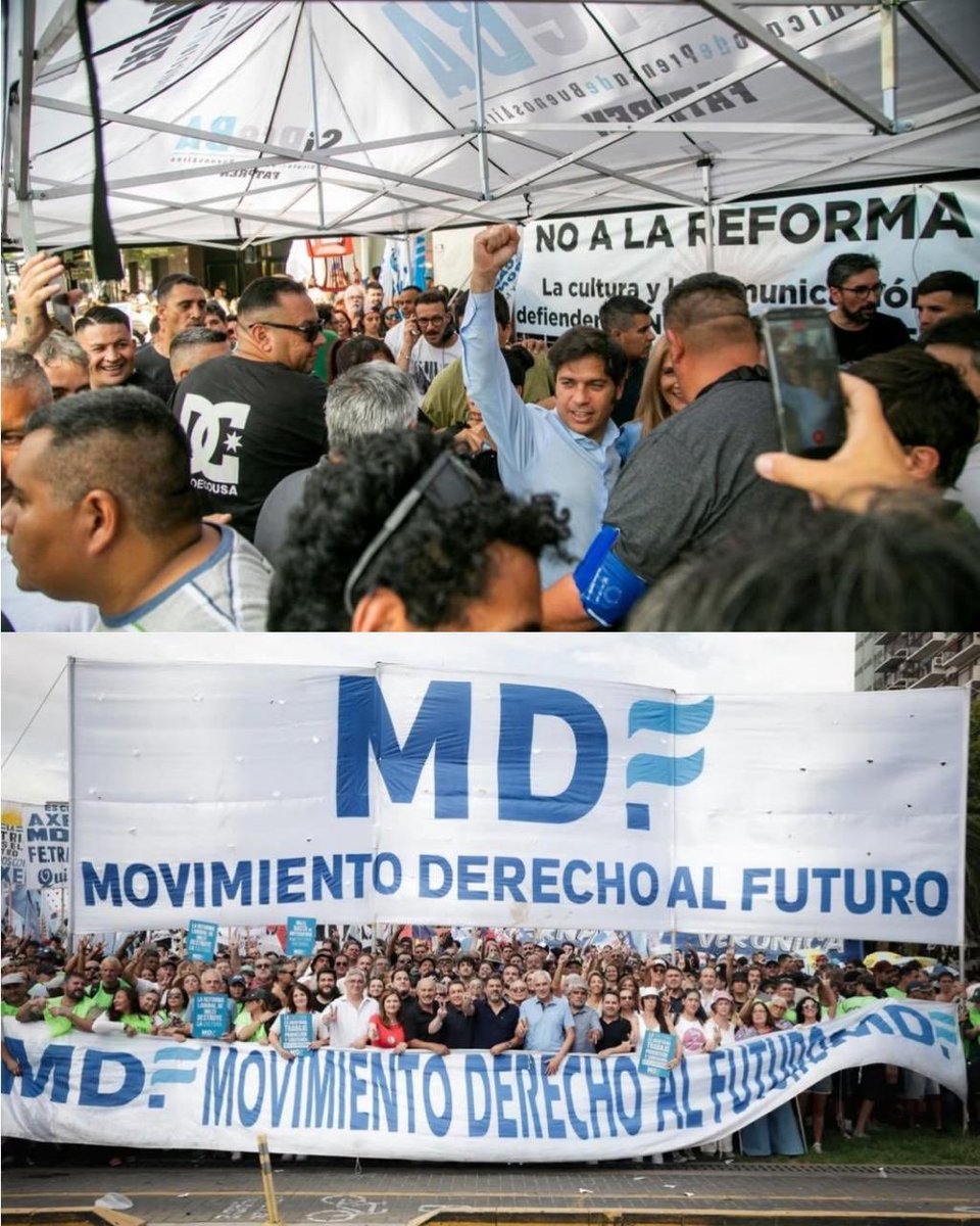 Ayer quedó en evidencia quiénes son los que dan pelea y quienes entregaron al pueblo, <a href="/Kicillofok/">Axel Kicillof</a> estuvo presente, ellos vienen a quitarte todo vacaciones, indemnizaciones y dignidad pero Axel junto al <a href="/MOVIMIENTODAF/">Movimiento Derecho al Futuro</a> 
Dara batalla y ya se organiza para 2027 💪