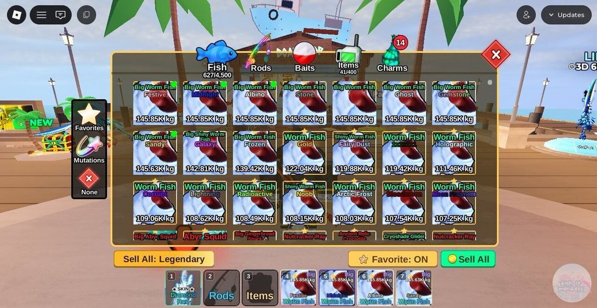 FISH IT FESS ‼️ WTT CANTUMIN UNAME tweet media