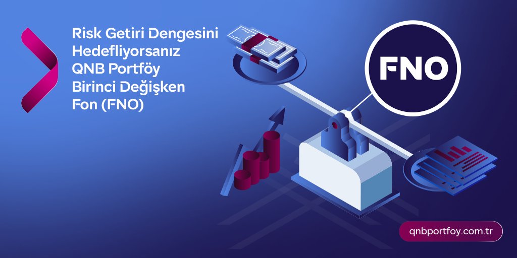 QNB Portföy Birinci Değişken Fon (FNO), makroekonomik gelişmeler ışığında şekillenen portföy yapısıyla, risk–getiri dengesini hedefleyen bir yatırım anlayışı sunar.

Değişen piyasa koşullarına uyum sağlayan varlık alokasyonu ile, mevduat endeksi üzerinde getiri hedefiyle