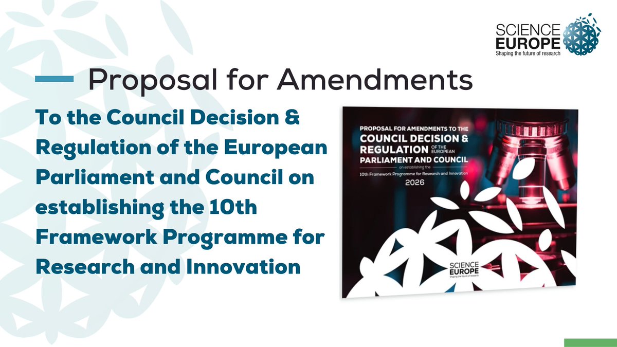 Science Europe tweet media