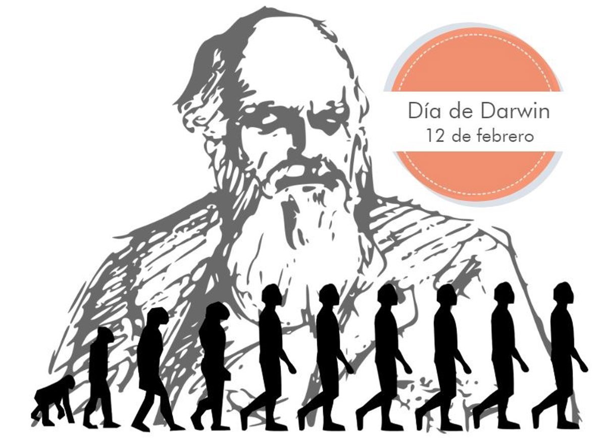 El Día de Darwin se conmemora el 12 de febrero con el  objetivo de celebrar un año más del nacimiento de Charles Darwin en el  año 1809, además de reivindicar la vida y obra de uno de los científicos  más importantes del siglo XIX .