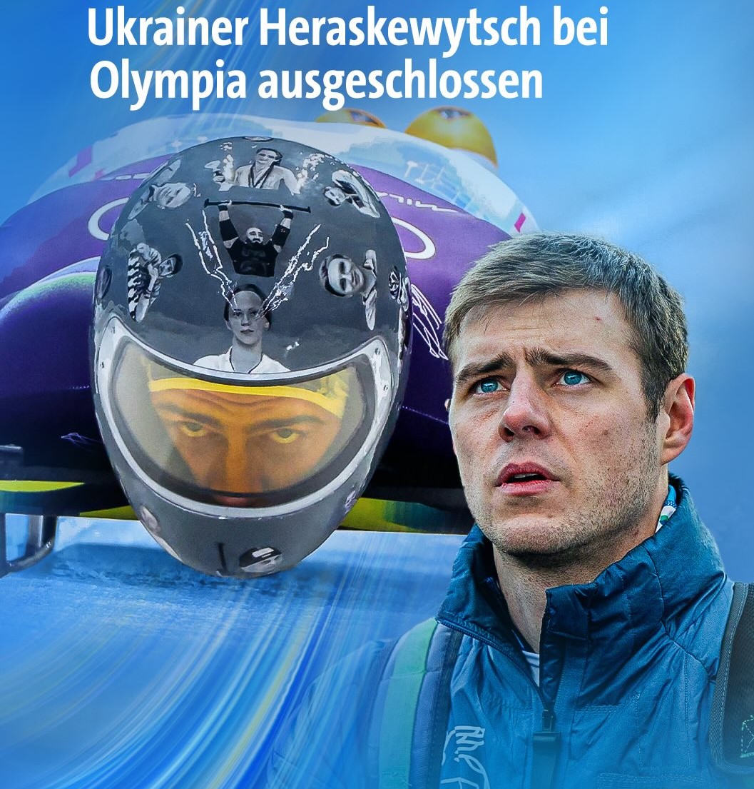 Ich finde der Helm von Wladislaw Heraskewytsch sollte um die Welt gehen. Was meint Ihr?
Foto ist ein #Netzfund