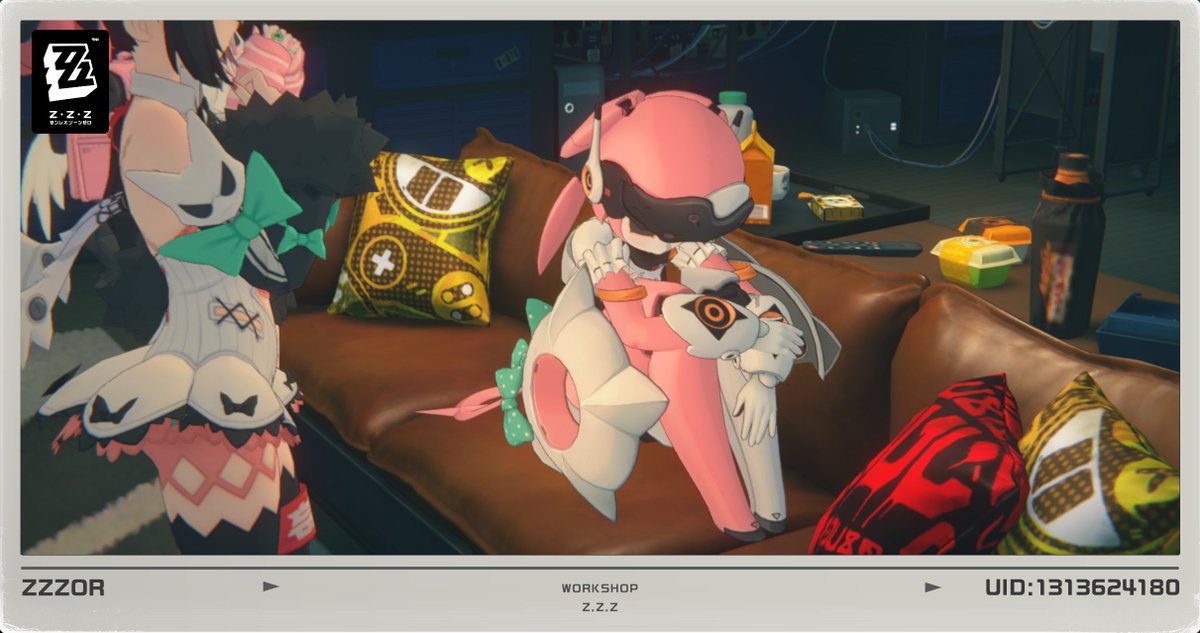 ダウンするアリア。 それを見守る千夏と南宮羽 #ゼンゼロ #ゼンレス