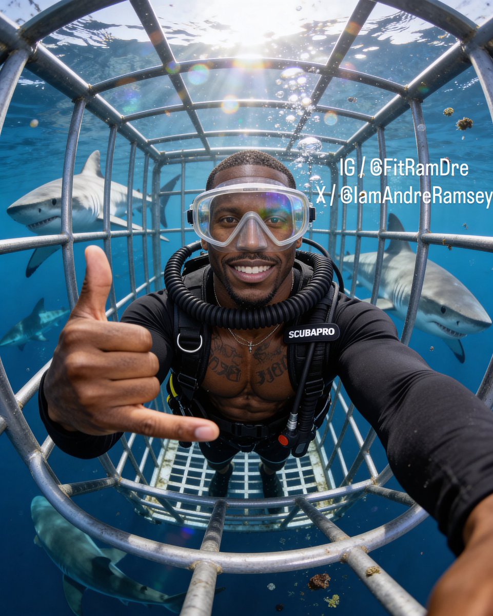 Who Is #AndreRamsey #SwimmingWithSharks BOLD #Fitness