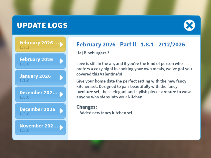 Bloxburg part 2 Valentines update💝