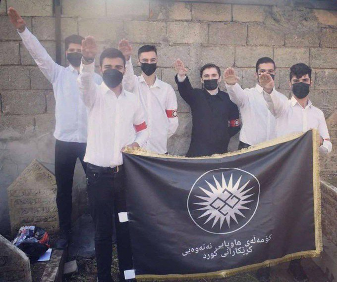 MASAOMORITR's tweet photo. Kurdish Nazi organisation #PSNP aka Hawpa in North Iraq calls for Genocide of Assyrians, Arabs and other non Kurd etnicities.
@sfrantzman @Jens7berlin @Konflikt_Sicher @luebberding @JWHL12 https://t.co/7vbNnUAale