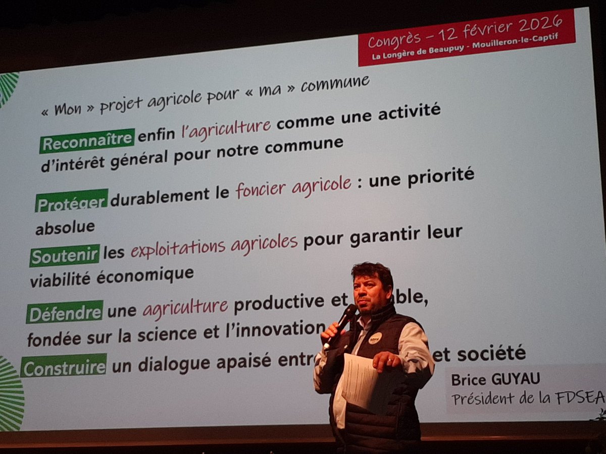 FDSEA Vendée tweet media