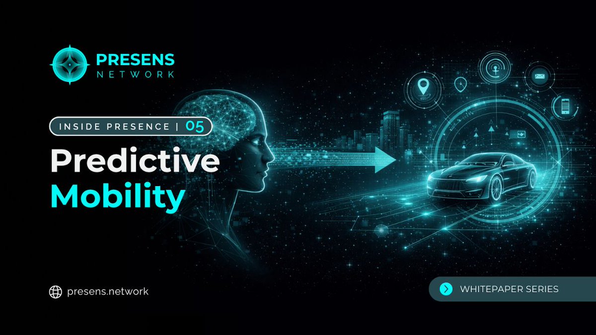 PresensNetwork's tweet image. Inside Presence | 13 – Predictive Mobility

Traffic isn’t random — it’s rhythmic. 

Presens gives logistics and mobility systems real-time awareness to adapt, reroute, and optimize on the move. 🚗 presens.gitbook.io/wp/application…