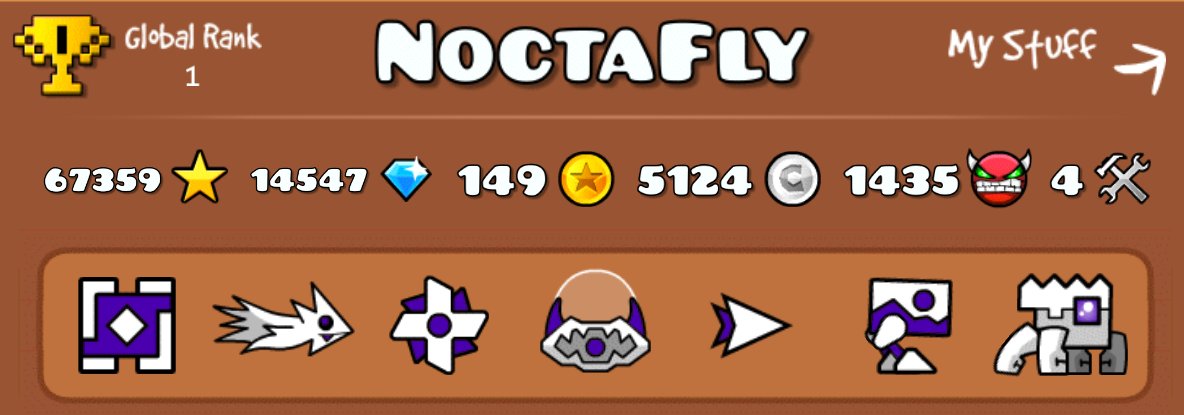 Geometry Dash Stats tweet media