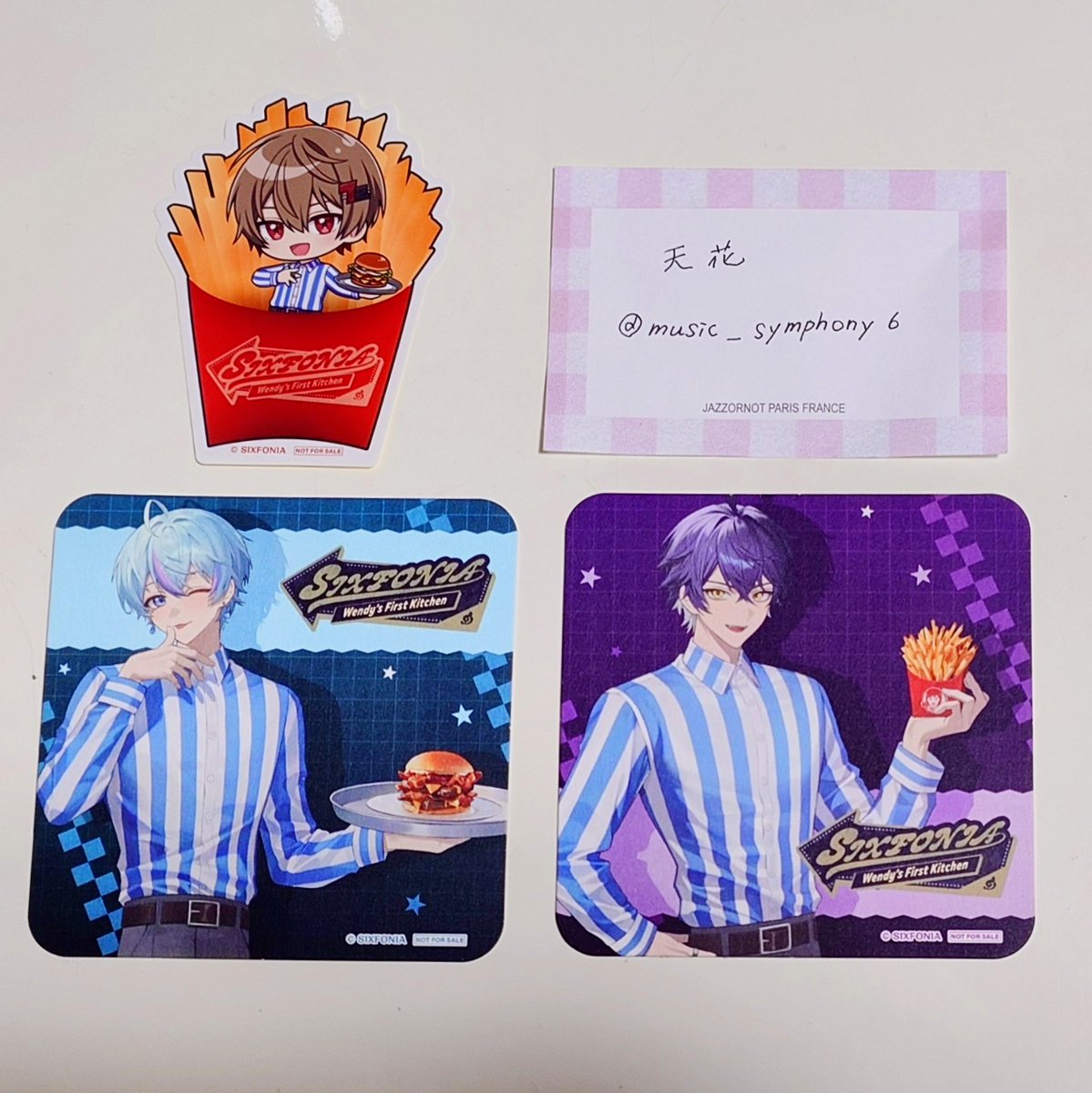 FFさん、FFさんのFFさんでウェンディーズファーストキッチンのコラボの