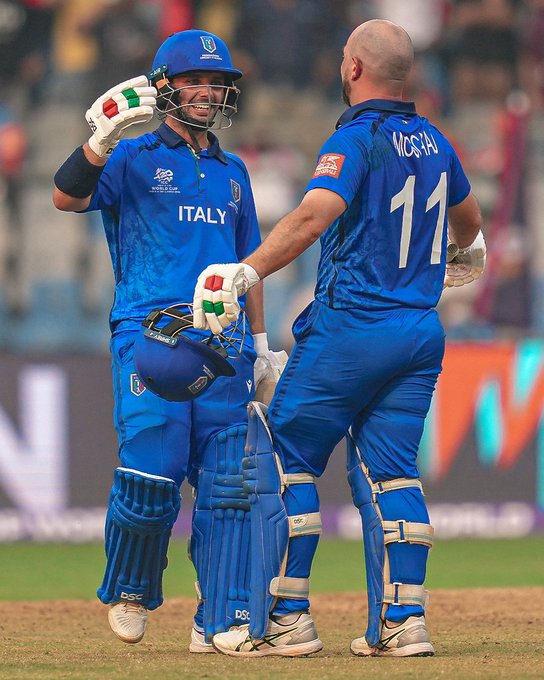 History made by Italy as they secured the country's first ever T20 World Cup win with a brilliant chase against Nepal 🇮🇹👏