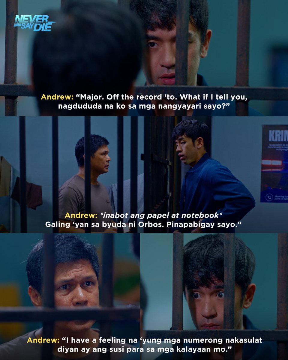Andrew, tutulungan ang tatay ni Joey? 

#NSDEbidensya #NeverSayDieGMA