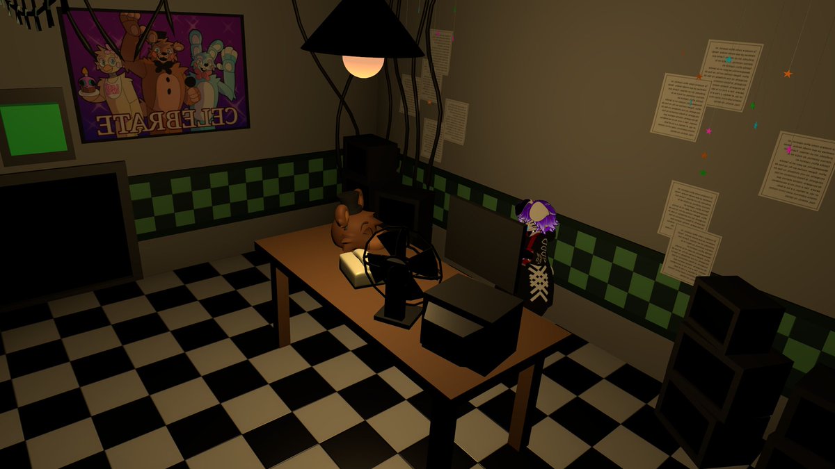 Its his first night on the job <3