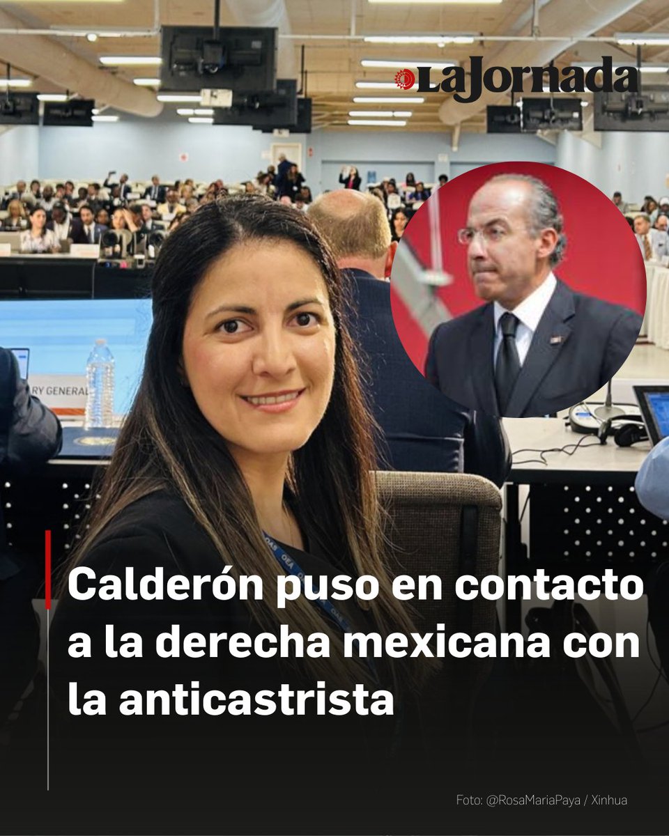 🔵 La conexión de Rosa María Payá con el panismo no es reciente. Registros indican que el expresidente Felipe Calderón mantenía contacto con ella desde 2017, y los órganos de difusión oficial del partido, como la revista La Nación, han dedicado espacios editoriales para promover