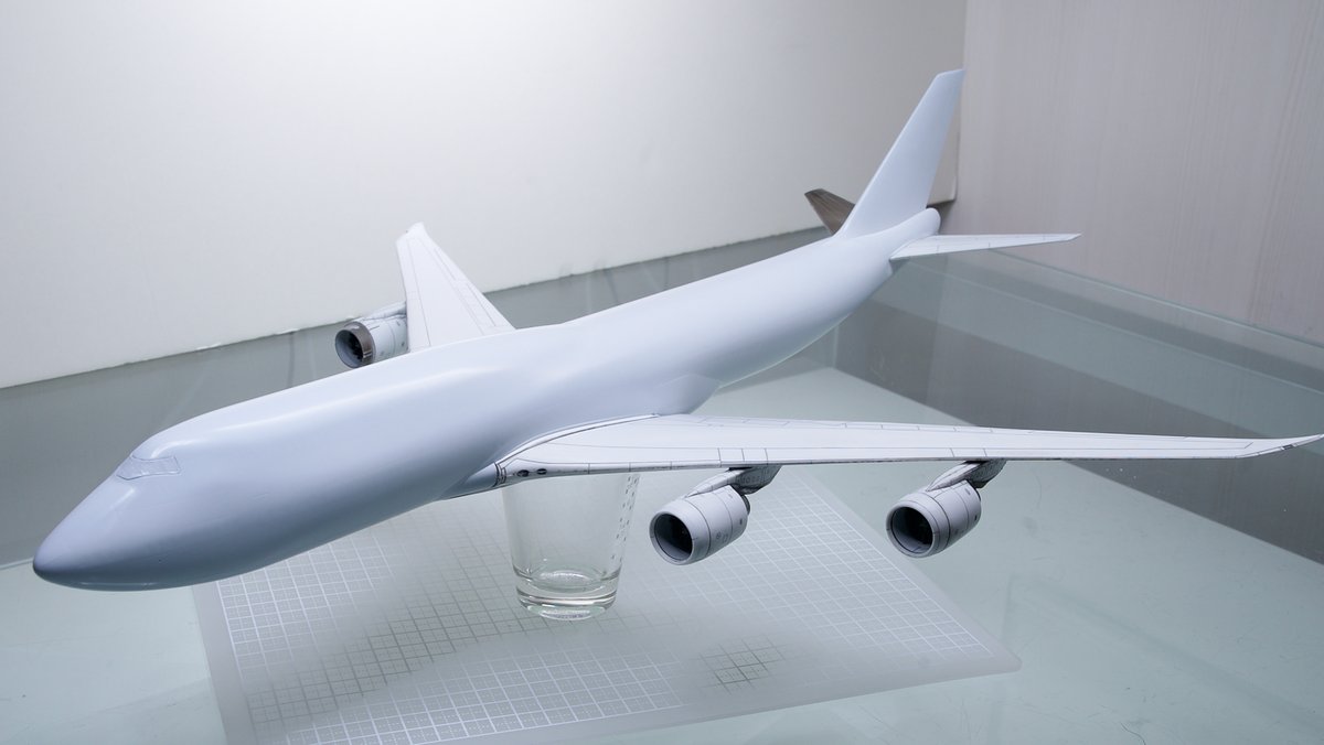4発機カッコイイ

( Revell 1/144 Boeing 747-8 )
