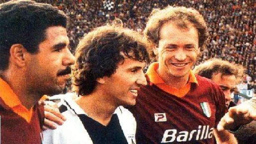 - Antonio Carlos “Toninho” Cerezo
- Arthur Antunes Coimbra “Zico” 
- Paulo Roberto Falcao

Campionato di calcio italiano anni ‘80