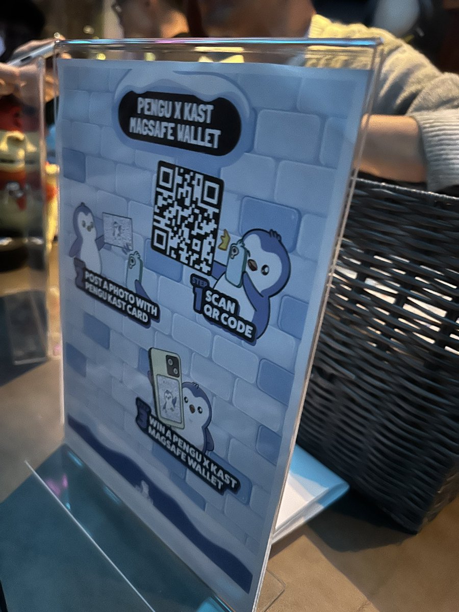 First look at the new PENGU KAST Card here in Hong Kong 👀

More than a card, it’s the <a href="/pudgypenguins/">Pudgy Penguins</a> card 🐧

Shoutout @Kastxyz and @penguasia for hosting!